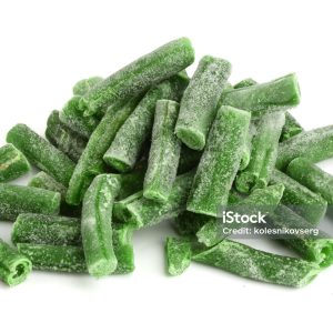 Frozen cut green beans vegetable isolated on white background the bew thai Online Thaise Webshop