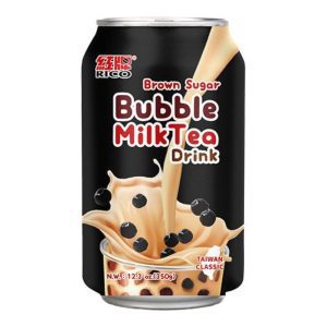 Rico Bubble milk tea drink Taiwan Classic Brown Sugar 24x350ML speciaal voor in de thaise keuken die verkrijgbaar is in the online thaise webshop from Bew Thai. De lekkerste ingredient voor meals