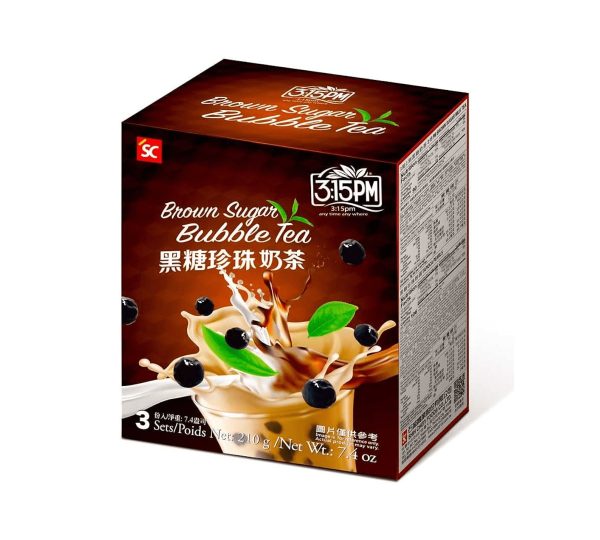 SC 3:15 PM Bubble tea Brown Sugar 24x3x70 speciaal voor in de thaise keuken die verkrijgbaar is in the online thaise webshop from Bew Thai. De lekkerste ingredient voor meals