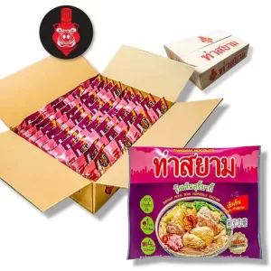 Thasiam Noodles Instand Mung 40X120GR speciaal voor in de thaise keuken die verkrijgbaar is in the online thaise webshop from Bew Thai. De lekkerste ingredient voor meals