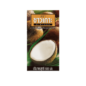 CHAOKOH Coco Milk (UHT) 36x250ML peciaal voor in de thaise keuken die verkrijgbaar is in the online thaise webshop from Bew Thai. De lekkerste ingredient voor meals