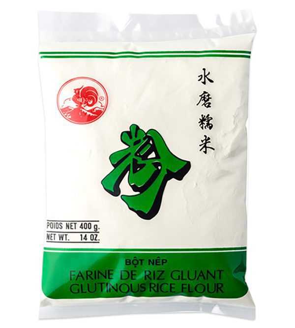 Cock White Rice Flour 50x400GR speciaal voor in de thaise keuken die verkrijgbaar is in the online thaise webshop from Bew Thai. De lekkerste ingredient voor meals