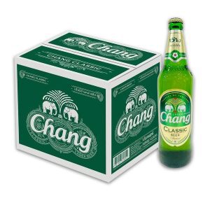 Chang Classic 12x620ML speciaal voor in de thaise keuken die verkrijgbaar is in the online thaise webshop from Bew Thai. De lekkerste ingredient voor meals