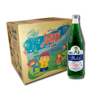 HELE'S BLUE BOY Crame Soda0 Syrup 12x710ML speciaal voor in de thaise keuken die verkrijgbaar is in the online thaise webshop from Bew Thai. De lekkerste ingredient voor meals