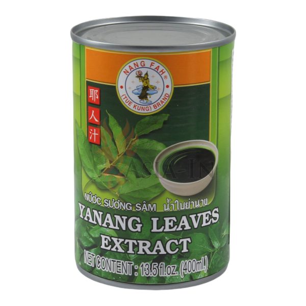 NANG FAH Yanang Leaves 24x400ML speciaal voor in de thaise keuken die verkrijgbaar is in the online thaise webshop from Bew Thai. De lekkerste ingredient voor meals